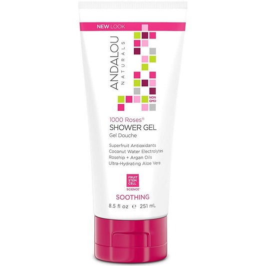 Andalou Naturals 1000 Roses Soothing Shower Gel
