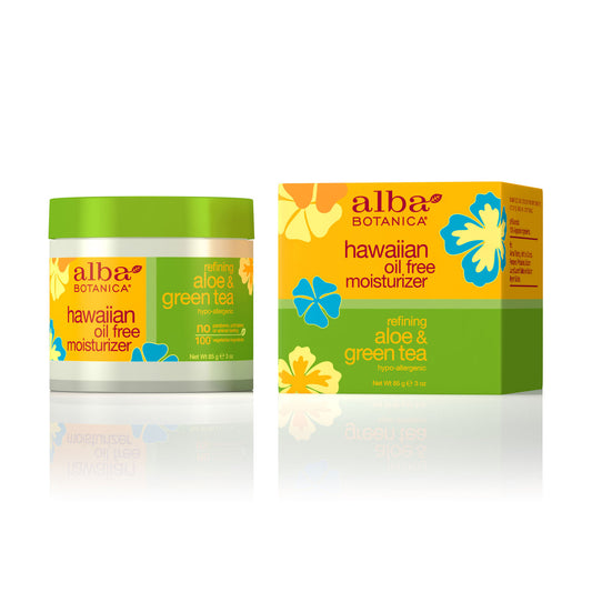 oil free moisturizer with aloe and green tea