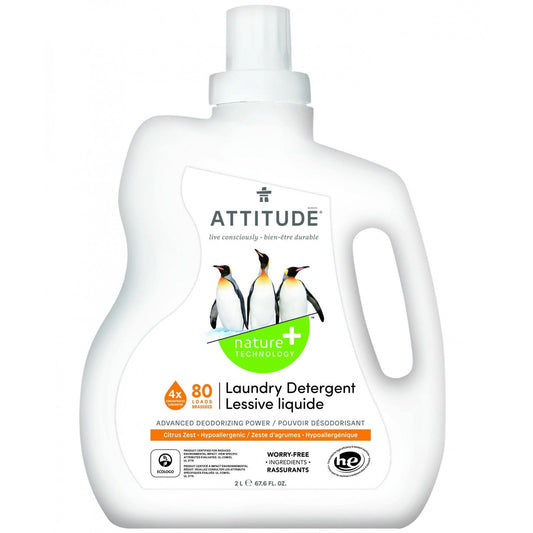Attitude Citrus Zest Laundry Detergent