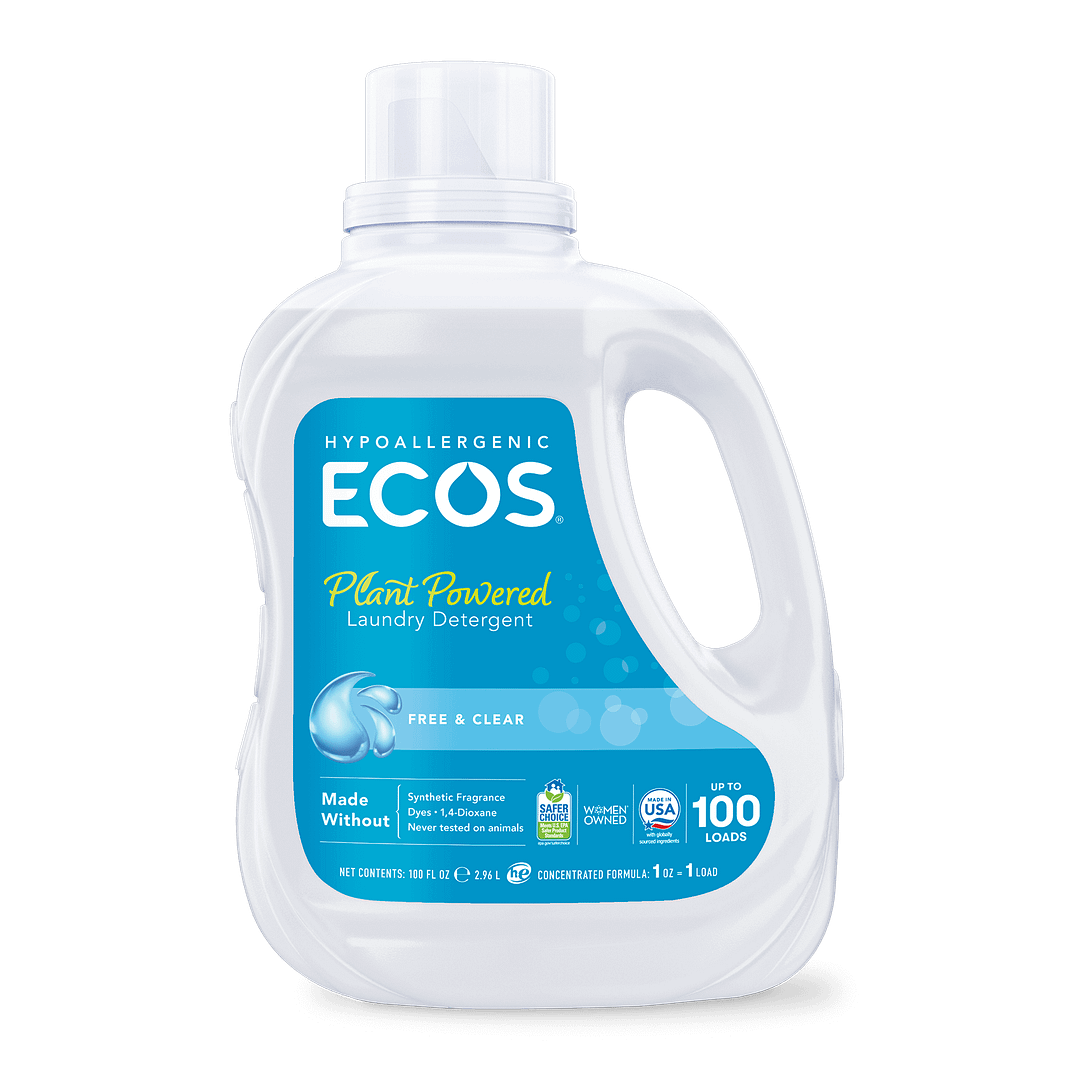 ECOS Hypoallergenic Laundry Detergent (2 Pack)