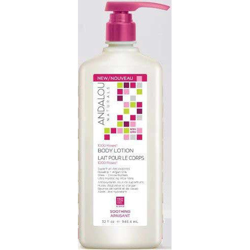 Andalou Naturals 1000 Roses Body Lotion 32 fl oz