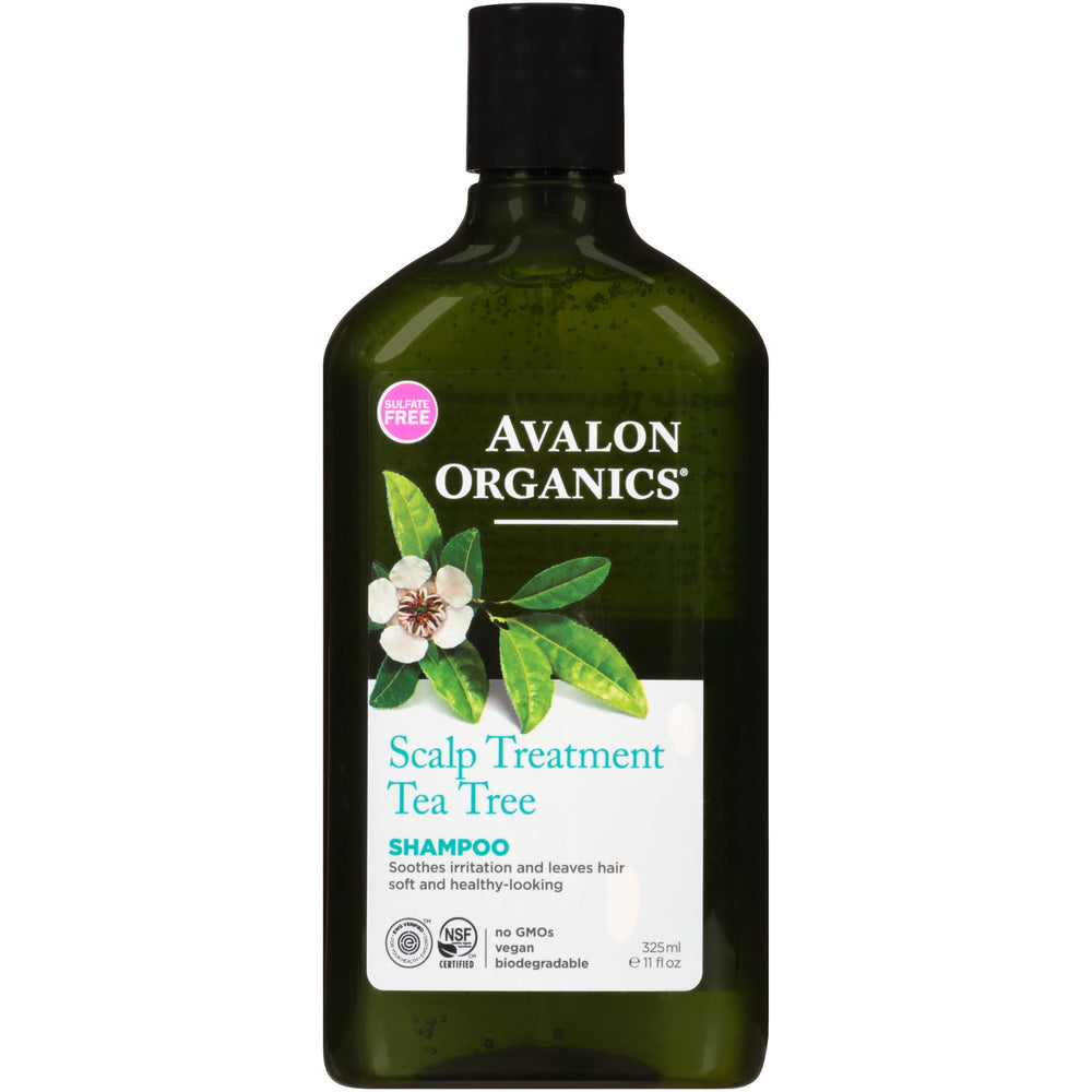 Avalon Organics Scalp Treatment Tea Tree  Shampoo 