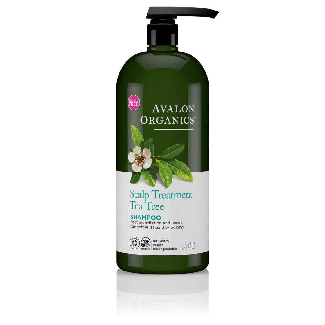 Avalon Organics Scalp Treatment Tea Tree Shampoo