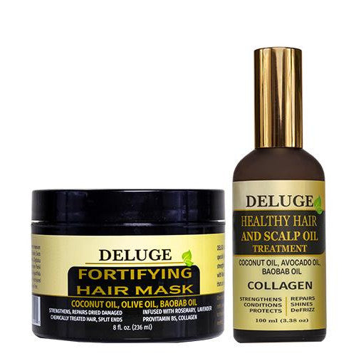 Deluge Hair Mask + Hair Oil