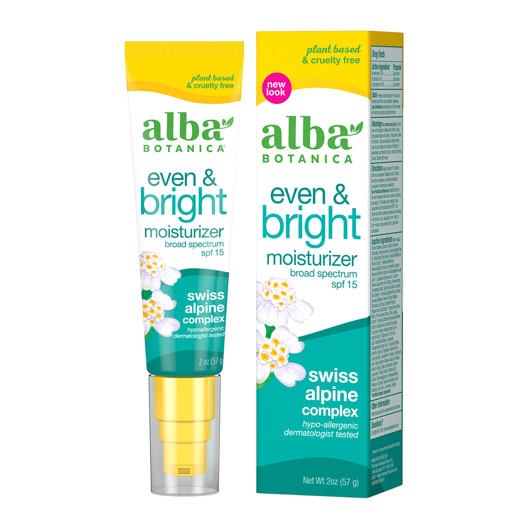 Alba Botanica Even & Bright Moisturizer with SPF