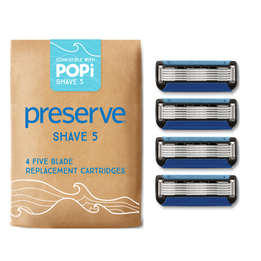 Preserve Pop Shave 5 Blade Refills