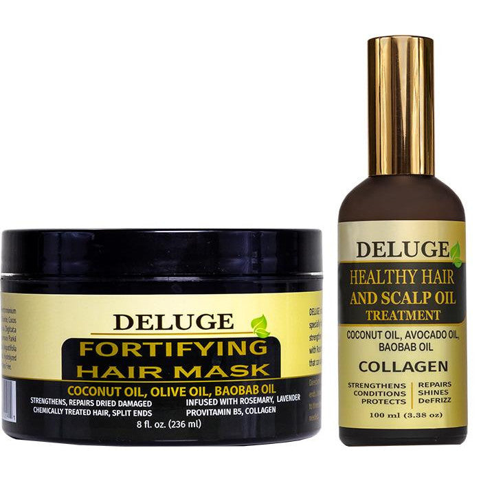 Deluge Hair Mask + Hair Oil