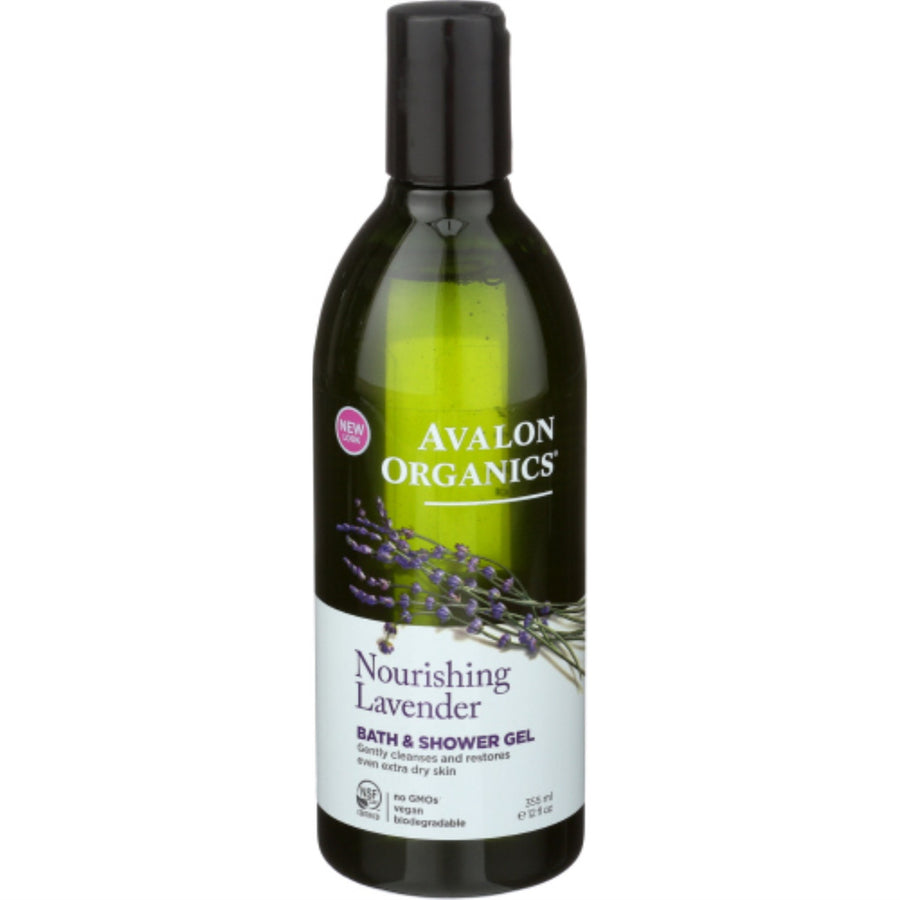 Avalon Organics Lavender Bath & Shower Gel 