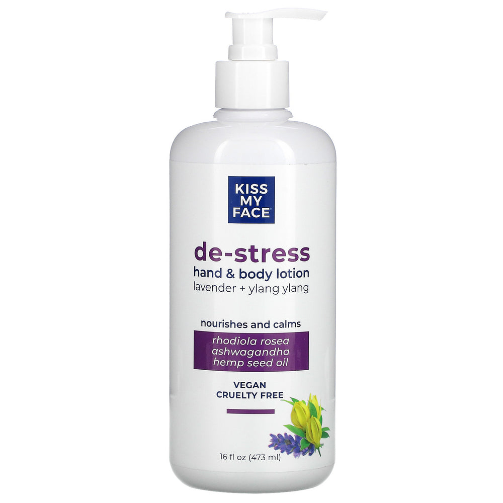 Kiss My Face De-Stress Hand & Body Lotion