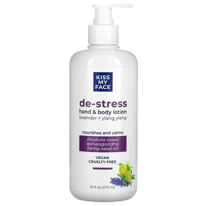 Kiss My Face De-Stress Hand & Body Lotion