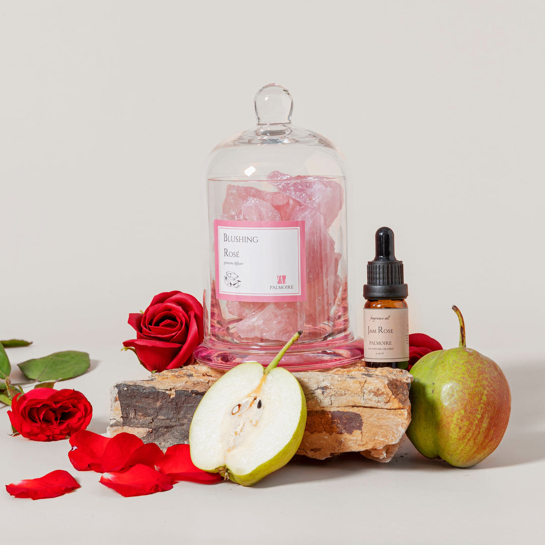 Palmoire Blushing Rose Gemstone Diffuser